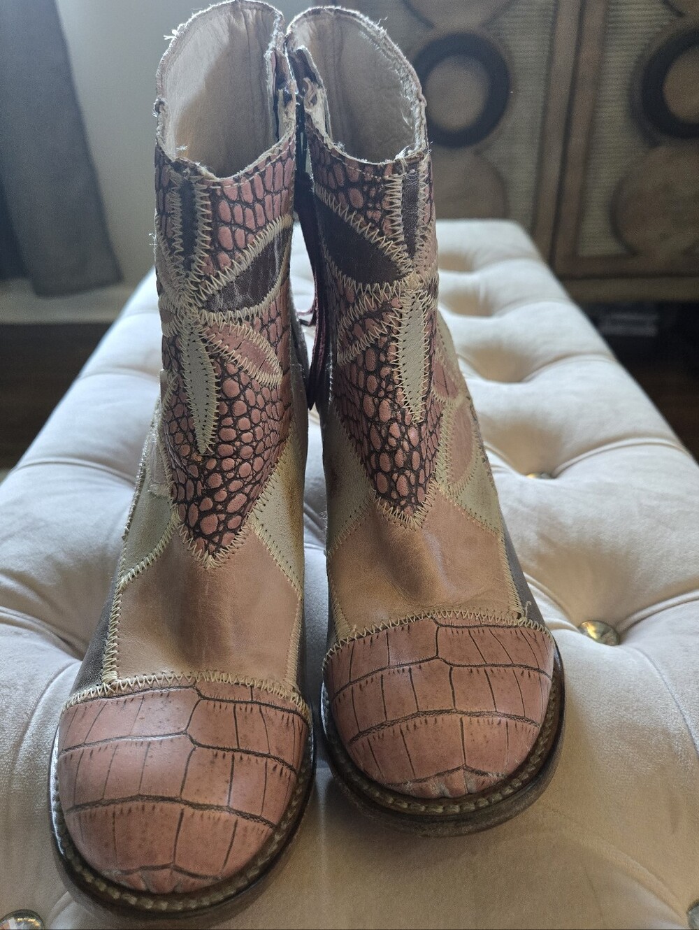 Freebird Flower Bootie Pink - Picture 3 of 6